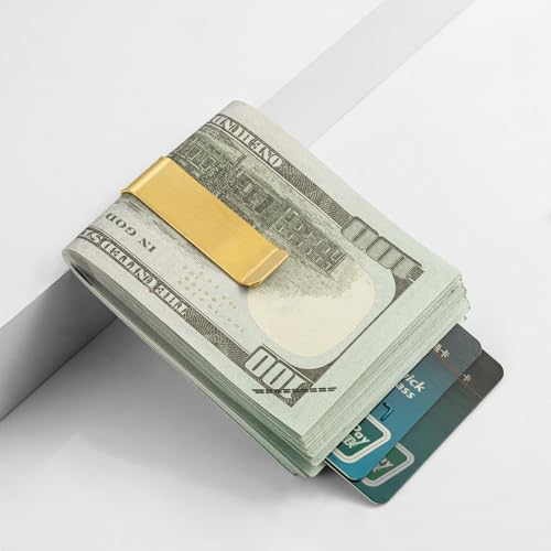 AMITER Masonic Money Clip, Front Pocket Wallet Minimalist Credit Card Holder for Freemason4