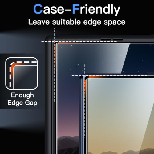 Image of JETech 9H+ Front Screen Protector Guard for iPhone Duo, 3-Pack