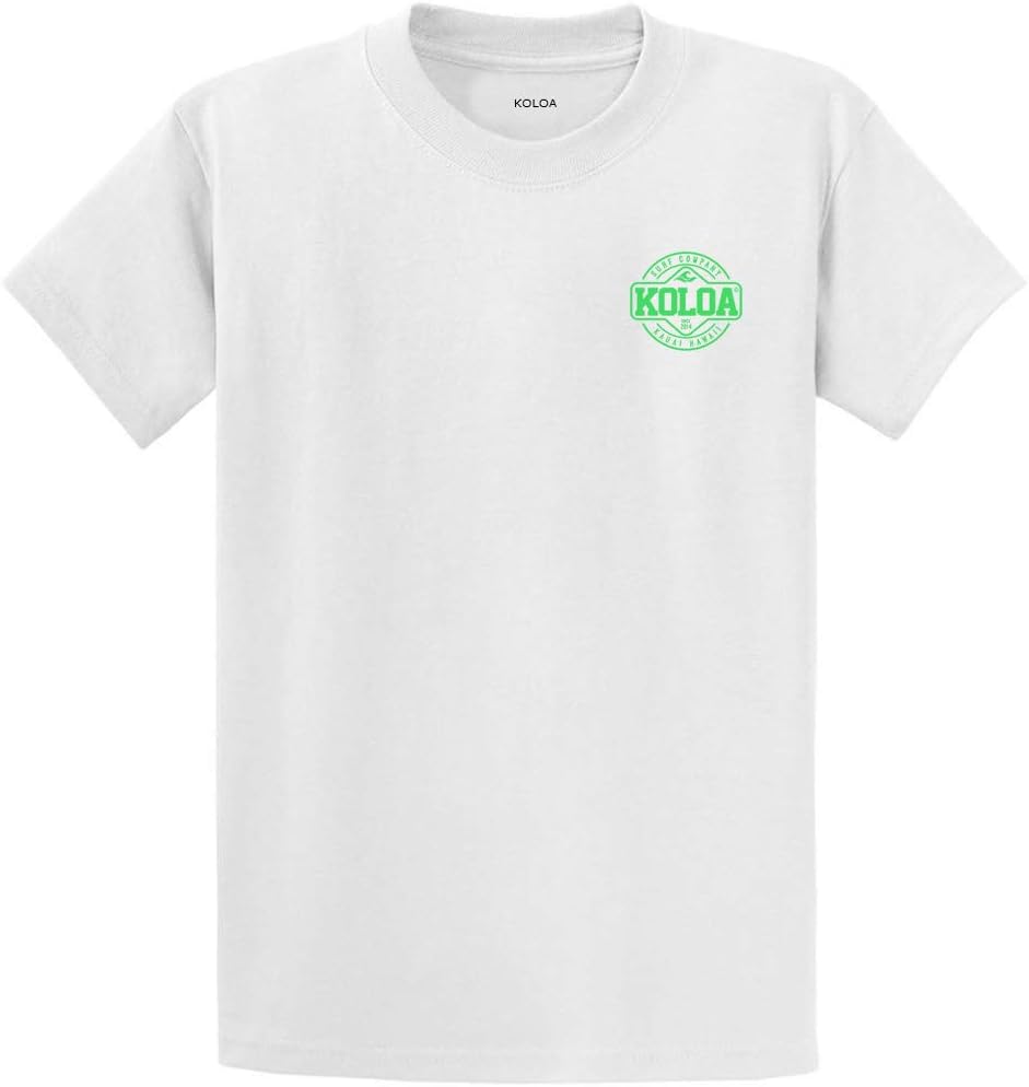 Koloa Surf Mens Dawn Patrol Logo Heavyweight Tees