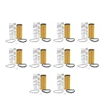 10PCS Oil Filter 11427808443 Compatible For BMW X6 3 5 7-Series E90 E92 E93 E91 2008-2013 Auto Oil
