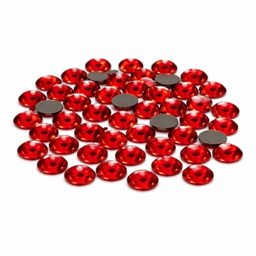 Perlin 720 unidades Hot Fix 6 mm Cristal Parte trasera plana Rhinestones SS30 HotFix Redondo Cristal Gemas 5,5 ~ 6 mm, 5,5mm ~ 6mm, Cristal, Brillantes.