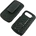 Superior Rubberized Hard Shell Case w/ Holster for Pantech Breakout