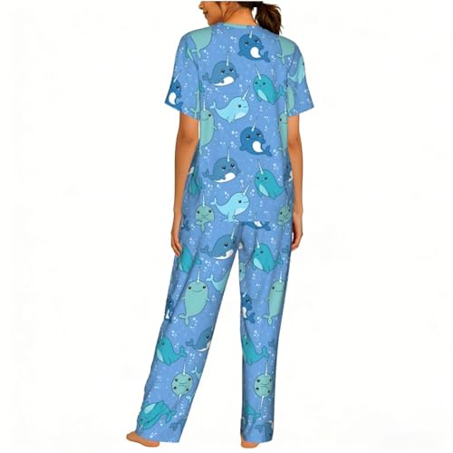 Pyjama imprimé mignon femmes pour des soirées cocooning et nuits douces