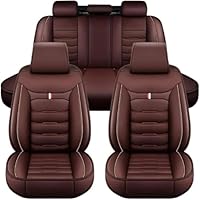 5 stoelen leren autostoelhoezen voor Hyundai Kona N-Line