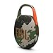 JBL Clip 5 Ultra-Portable Bluetooth Speaker with Integrated Carabiner, Big JBL Pro Sound, PlaytimeBoost, Waterproof Design and 12-Hour Playtime, Camo
