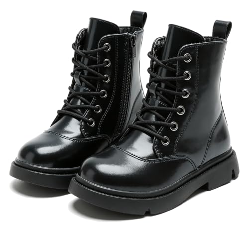 DADAWEN Boys Girls Waterproof Lace Up Mid Calf...