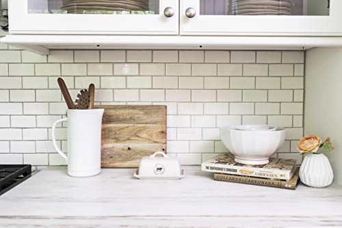 Creative Co-Op DA5366 Stoneware Butter Dish thumb #2