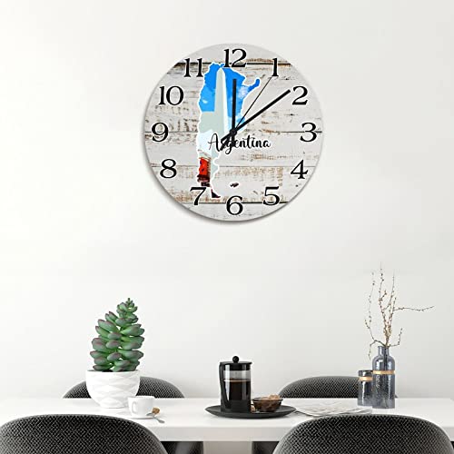 Horloge murale sans tic-tac offrant une finition soignée et durable - 6