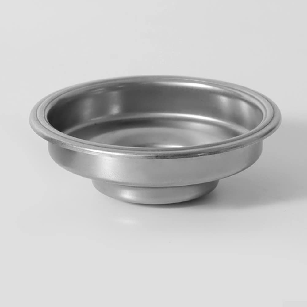 58mm 1 Cup Stainless Steel Pressurized Coffee Filter Basket Replacement Parts, As Picture Show