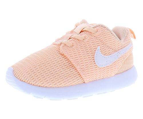 Nike Roshe ONE (TDV) Running Shoes, Crimson Tint/White, 4 M US