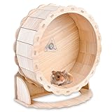 Must-Have-Zubehör für Hamsterkäfige: Ihr pelziges Lebewesen wird dieses Hamsterrad-Spielzeug lieben, da Hamster das Hamster-Rollrad wie einen Läufer lieben, um ihnen zu helfen, Langeweile zu brechen und ihre Nacht zu bereichern, und halten Sie sie auch dazu an, sich zu bewegen, um ihre Kraft und ihr Wohlbefinden zu erhalten.
