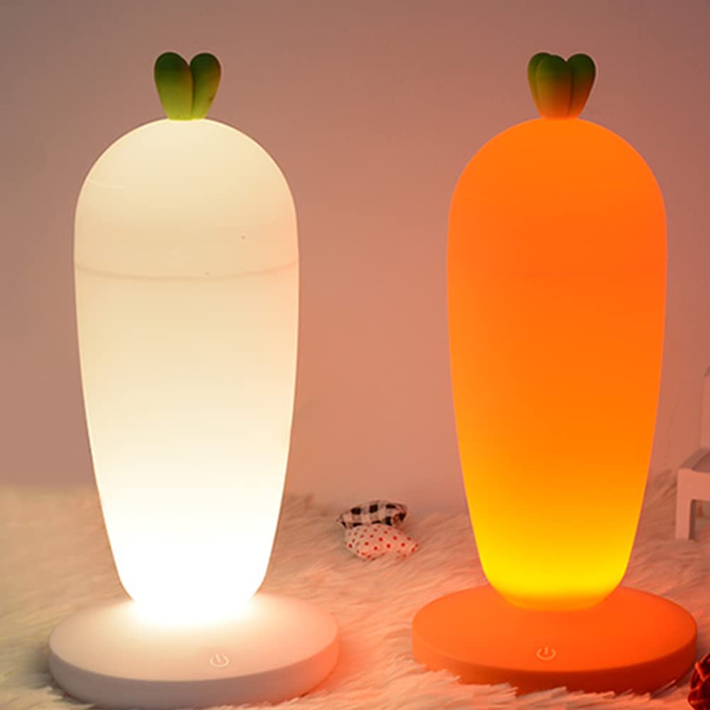 Linda luz nocturna for niños, luz nocturna recargable de silicona for bebé, decoración de habitación Kawaii, luces nocturnas for niños pequeños, lámpara for niños, regalo, lámpara de noche creativa y