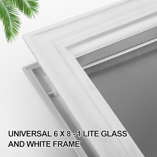 Double vitrage Low-e 10x8 cm Pushglossy isolant pour porte de garage - 4