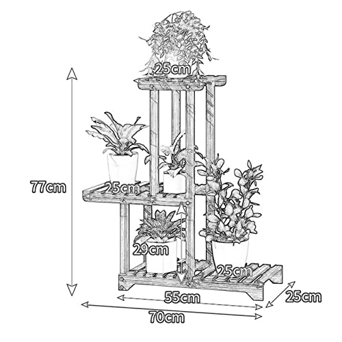 Support de pot de fleurs vertical pour optimiser les petits balcons - 2