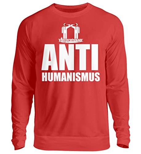 Pull unisexe anti-humanisé Generisch Fire Red taille L pour un confort quotidien