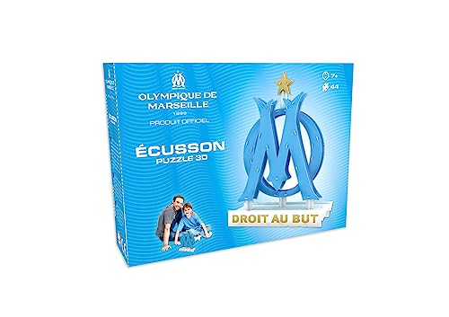 Megableu - Mega Blue 3D Ecrusson Olympique de Marseille | Puzzle | Ages 7+ | From 1 Player | 678259 - Image 3