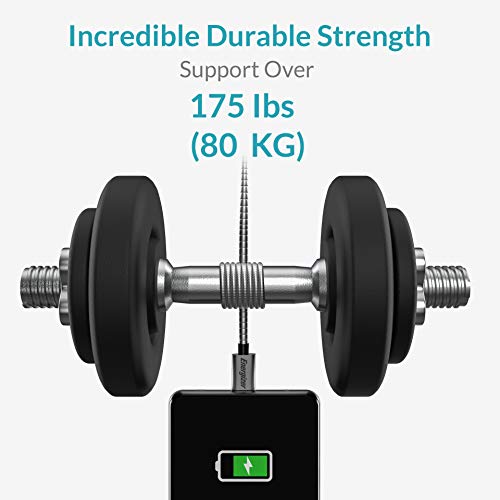 Energizer Metallic Energizer Iphone Charger, Silver (4 Feet) #TOP2