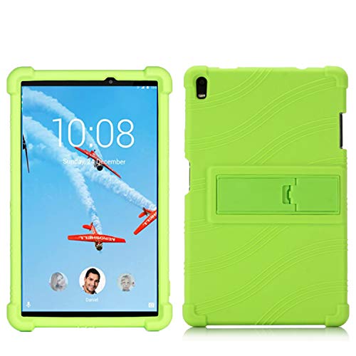 QYiD Funda para Lenovo Tab 4 10 (TB-X304F/N), Funda de Silicona Suave a Prueba de Golpes Protectora...