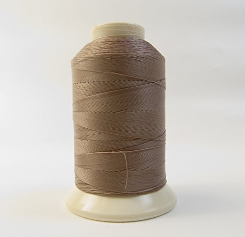 Hilo de poliéster Coats DB-92 T-90 beige 4 oz miniatura 1