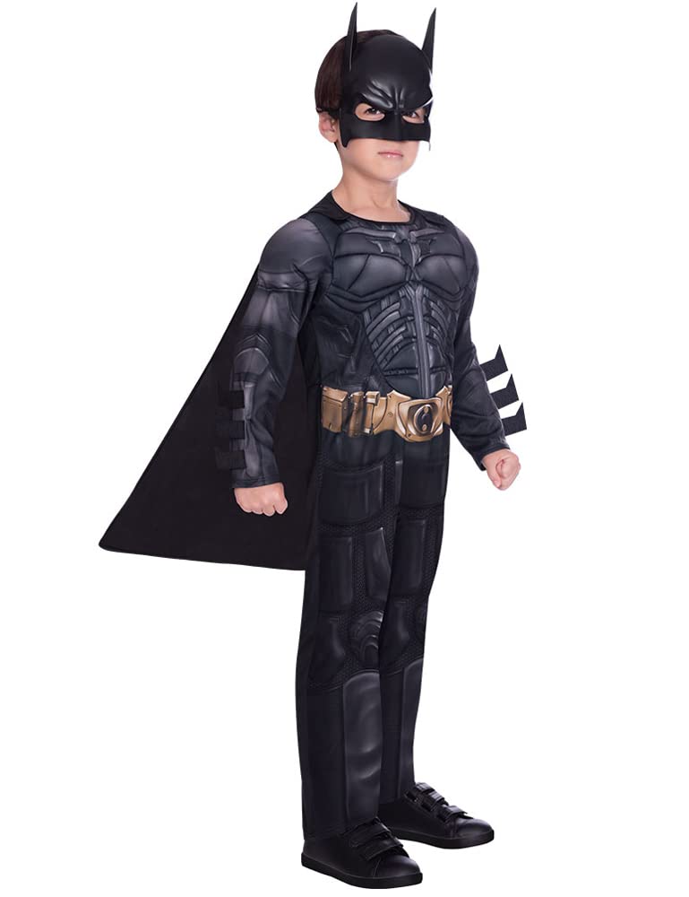 Amscan Oficjalnie licencjonowany kostium Warner Bros The Dark Knight Batman Boys