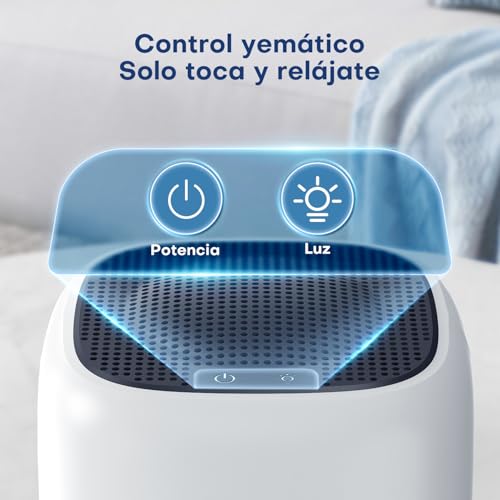 Deshumidificador eficiente para espacios pequeños con luces LED de colores 6