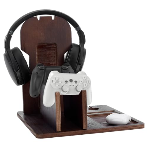 FINGERINSPIRE Presentes para homens, ideias de aniversário, estação de ancoragem de madeira, organiz