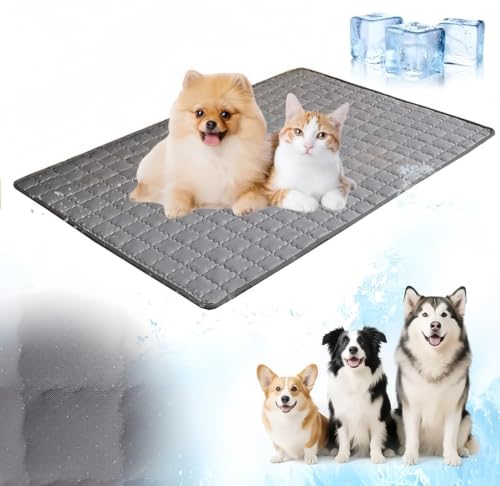 Cama fría para perros y gatos ideal para terrazas y viajes 2