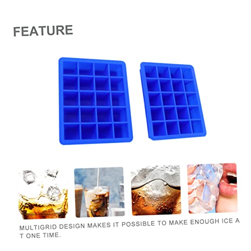 Molde para Hielo Silicona Azul 2 piezas miniatura 6