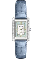 Blue with Leather Strap