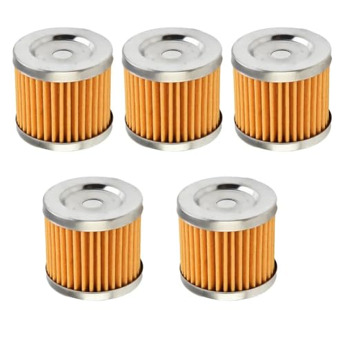Filtre à carburant et filtre à huile moto GN125 HJ125K EN125 GS125, lot de 5 pièces de rechange