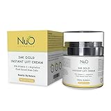 nuorganic 24k Instant Face Lift Cream - Advanced Anti-Aging Moisturizer with Plant Stem Cells for Youthful Glow - Cruelty-Free Wrinkle Cream for All Skin - Vegan Beauty Skincare, 50ml 3-Month Supply