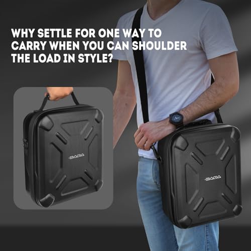 Image of Ultra-Light Case for Starlink Mini - Waterproof, Shockproof EVA for Starlink Case Shoulder Star Link Bag with Dual Carry Options | Ideal Starlink Mini Accessories