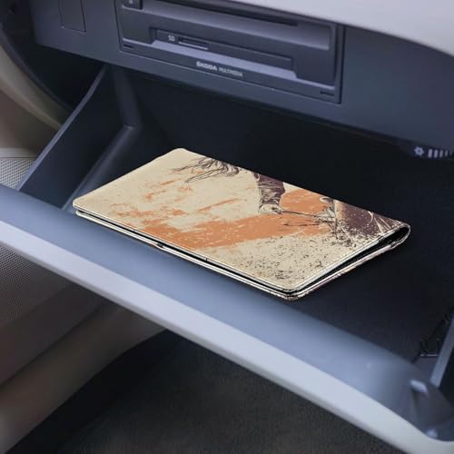 Organizador de guantera de cuero slim miniatura 6