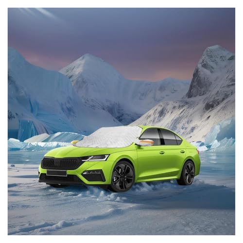Couverture de neige de pare-brise de voiture Skoda Octavia évitez le gel et les rayures