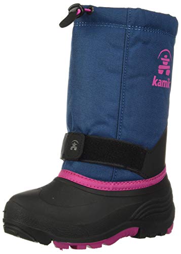 Kamik Kids Rocket Insulated Winter Boots,Light Navy,1