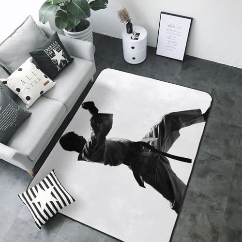 Tapis Taekwondo grand format 203x147 cm avec impression durable