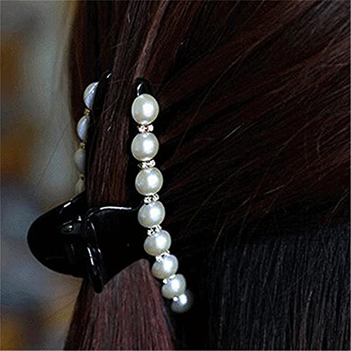 Pince à cheveux perle simple pour sublimer la beauté naturelle des femmes - 2