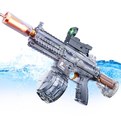 Potente Pistola de Agua Eléctrica,Pistola de Agua para Niños,Juguetes de Piscina,Alta Capacidad,Summer Pool Beach Party Toys,para Niños Adultos