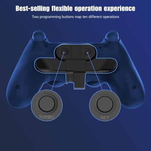 Drili MZ-1350 Paddles For Ps4 Controller, Back Button Attachment For Ps4 Controller, Turbo Function/Memory Function/Plug And Play thumb #1