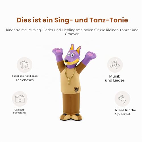 tonies Hörfigur für Toniebox, Doggyland, Englische Kinderlieder & Hip-Hop präsentiert von Snoop Dogg, Musik Kinder ab 3 Jahren… – Ansicht 3