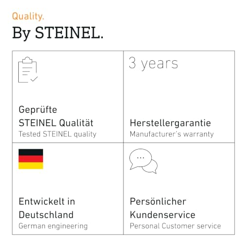 Steinel Bewegungsmelder IS 130-2 weiß, 130° Bewegungssensor, 12 m Reichweite, für den Innen- und Außenbereich, IP 54 – Ansicht 6