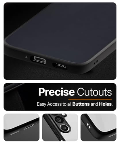Image of WOW IMAGINE Translucent Hybrid Back Case Cover for Motorola Moto Edge 60 Fusion Smoked Matte Back | Shock Proof 360 Degree Protection | Protective Hard Case - Matte Black