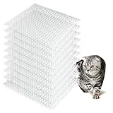 Hazieoo 10Pcs Cat Scat Mat with Spikes, Repellent Mat for Cat&Dog, Cat Deterrent Mat for Indoor & Ou