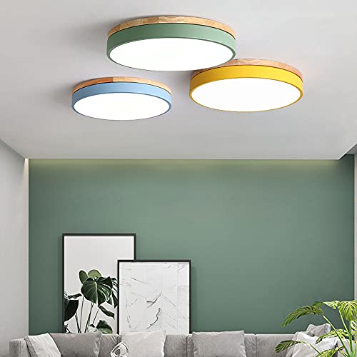 Plafonnier LED macaron bleu pour illuminer la chambre enfant - 3