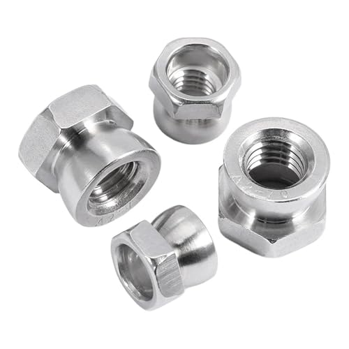 Écrou antivol M10 acier inoxydable 304 A2-70 sécurité torsion cisaillement 20pcs
