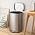FDW 13 Gallon/50 L Garbage Can Kitchen Trash Can with Lid for Office Bedroom Bathroom Step Trash Bin Fingerprint-Proof Brushed Stainless Steel 13 Gallon / 50 Liter