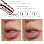 Facial Hair Remover for Women Gold Color with 8-pc Replacement Heads - Image 4