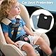 ARWIG 2 Stück Autositzschoner für Kindersitze | Autositzschoner fürs Töpfchentraining | Kinderwagenzubehör | Baby-Autositzbezug | Kinderwagensitzauflage (Schwarz, Grau)