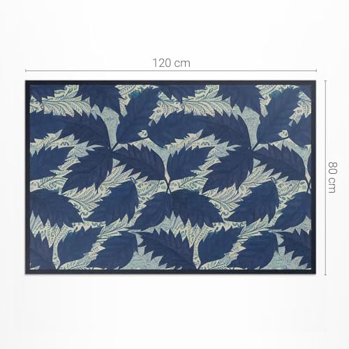 Tapis en vinyle rectangle 80x120 extérieur résistant décoloration