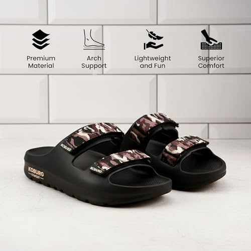 Image of KOBURG NexaLite Kids Sandals|Lightweight|EVA Upper & Sole | Grippy Sole|Flexible Comfort KS-114